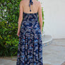 Meet Me in Paris Halter Dress