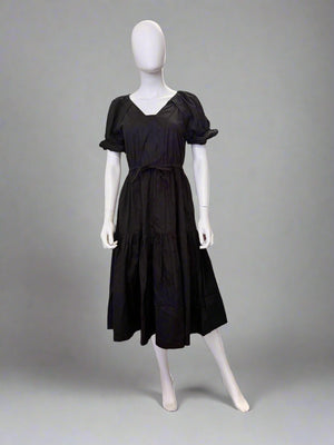 St. Barth's Dress (Long) Black