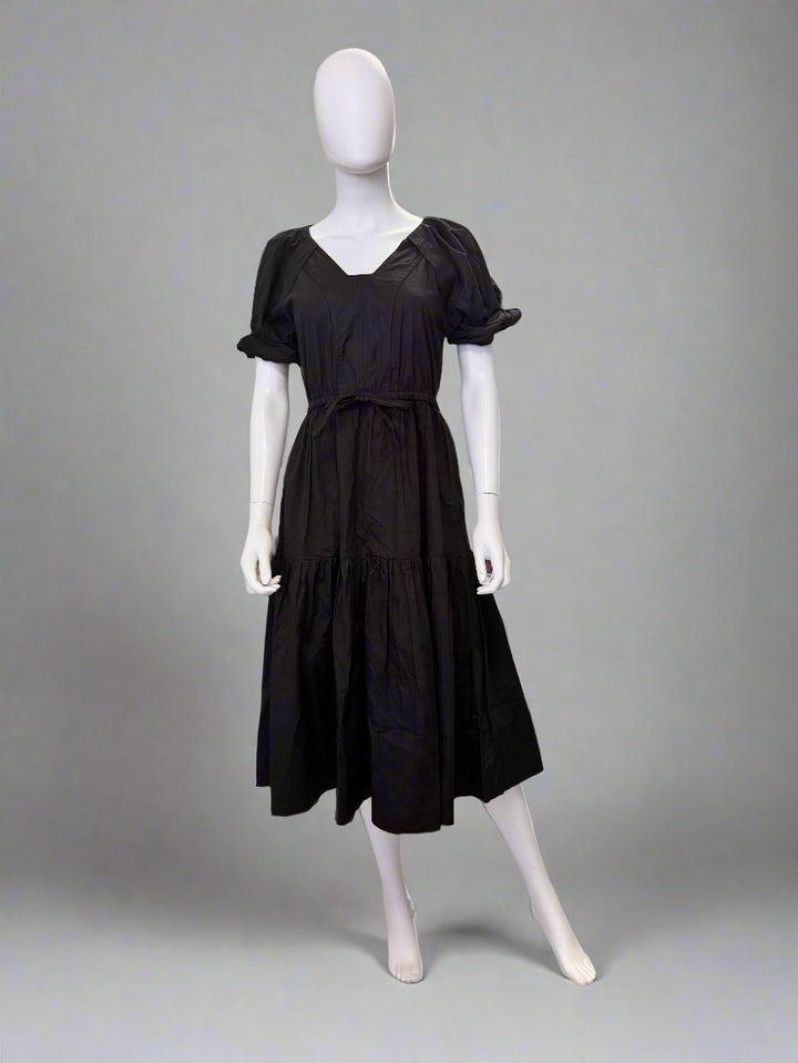 St. Barth's Dress (Long) Black