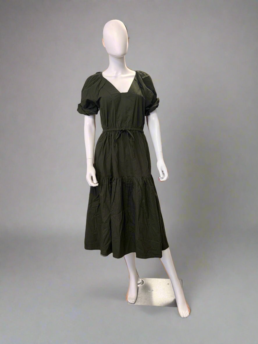 St. Barth's Dress (Long) Dark Olive